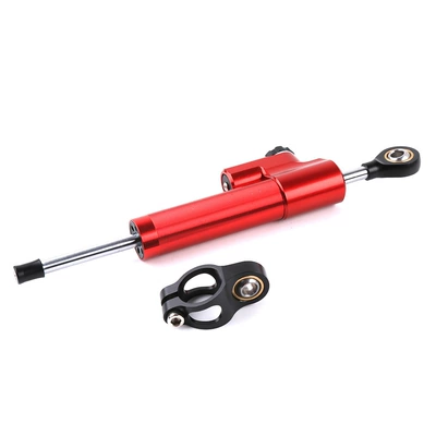 Motorcycle Handlebar Accessories Titanium Motorcycle Safety Supplies - red-black