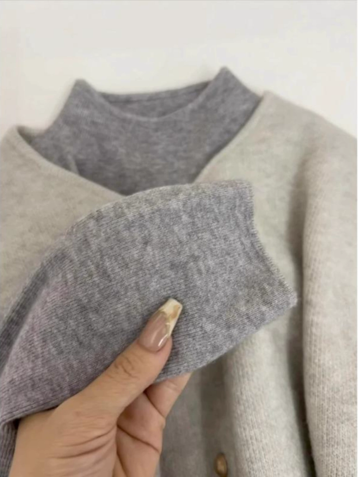 Вязаный базовый свитер, комфортный для тела, one size, мягкий повседневный слой