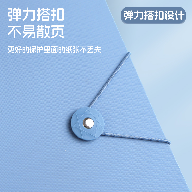 Molandi A4 carpeta transparente inserción libro de información de papel de prueba de estudiante bolsa de papel de prueba de partitura de música libro de informe de prueba de embarazo