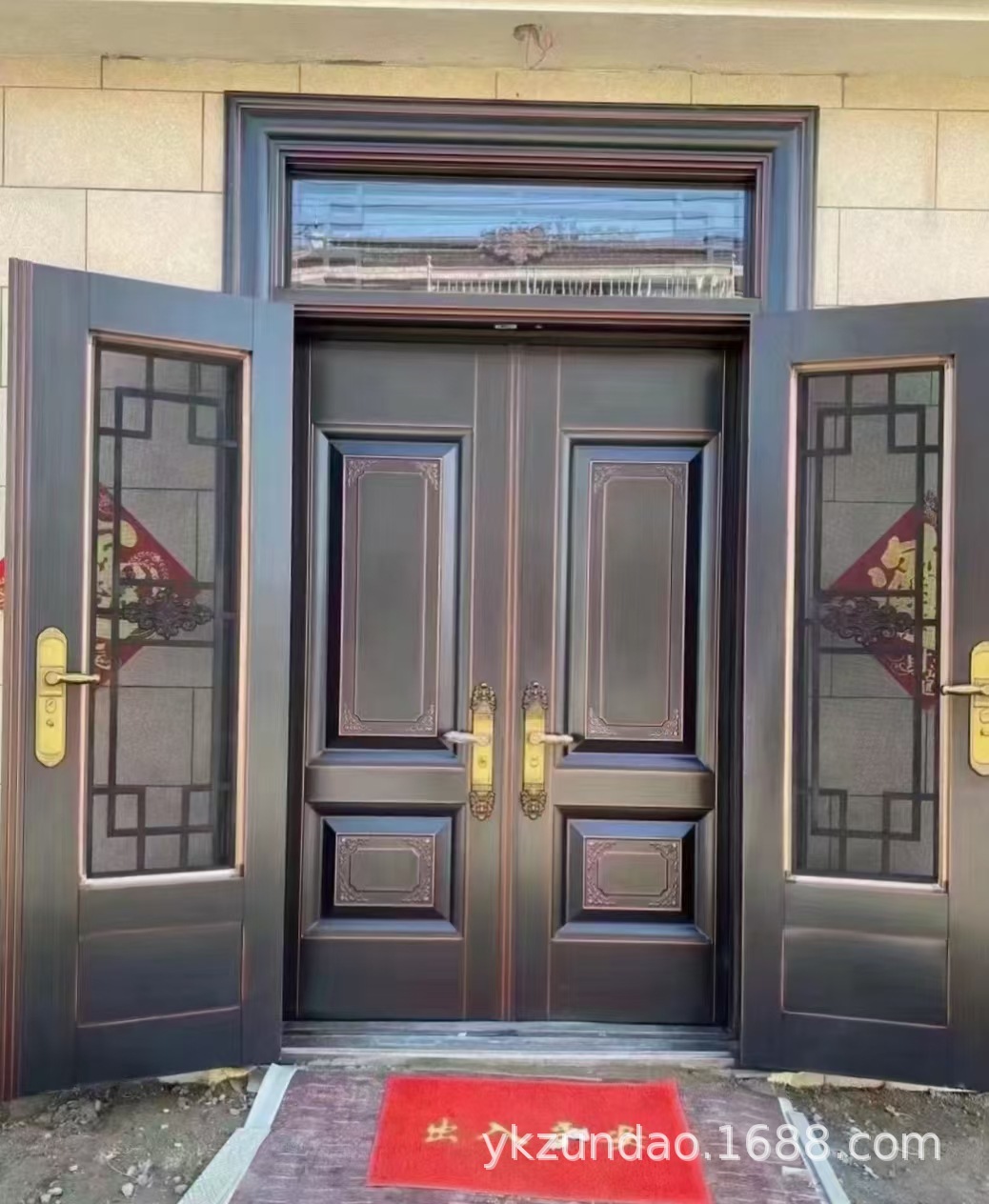 非标锌合金复合门