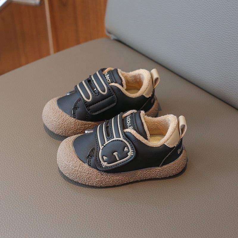 一岁男宝宝学步鞋秋冬款婴儿鞋子软底防滑一段机能鞋女宝加绒冬季