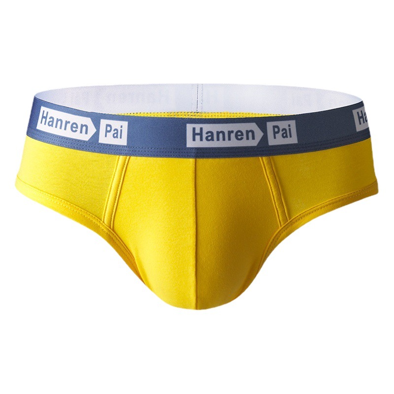 Han Ninja Brand Men's Underwear Briefs Light Solid Color Briefs Men's Underwear Large Size Underwear Wholesale Underwear Men's Underwear