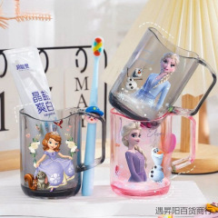 新しい超かわいいサラプリンセス漫画ウォッシュ子供用マウスウォッシュカッププラスチックカップ女の子中国送料無料