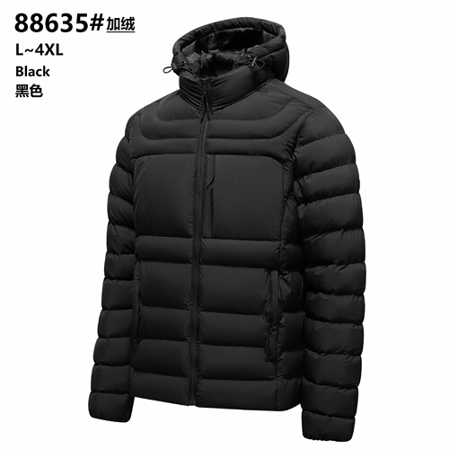 [Cross-border] 2026 new autumn and winter pork ribs cotton-padded clothes for men's lightweight down cotton clothes with hooded light cotton clothes