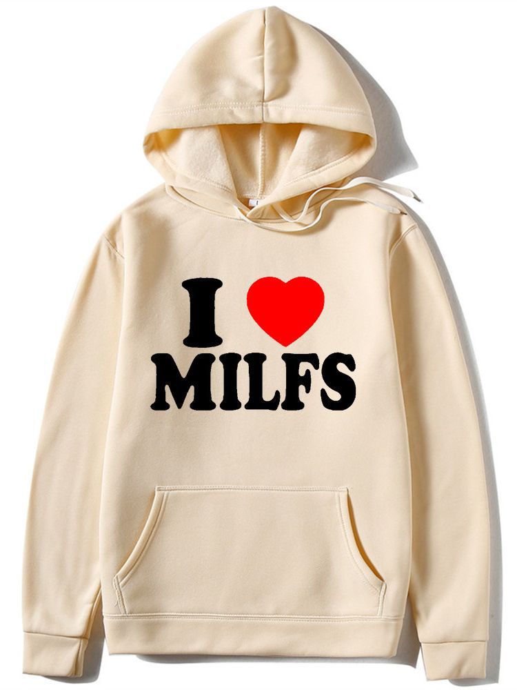 Men's and Women's Autumn and Winter New Letter Printing Hoodie Sweatshirt_voghion.com