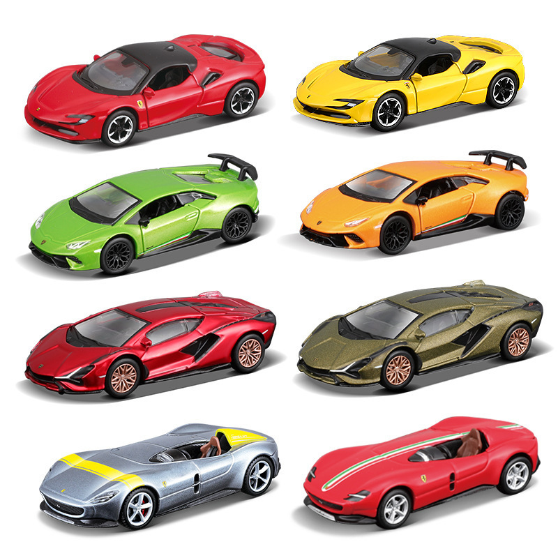 Meichi Figure 1:64 Hardcover Alloy Toy Simulation Car Model Ferrari Rambo Porsche Toy Car Collection Gift