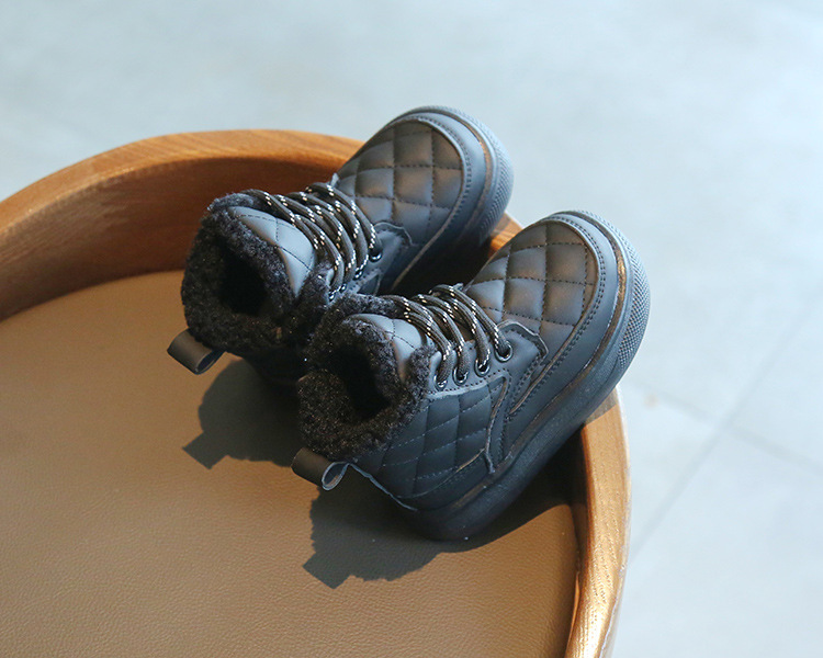 Winter Kinder Schneestiefel Für Jungen Und Mädchen Gefüttert_voghion.com