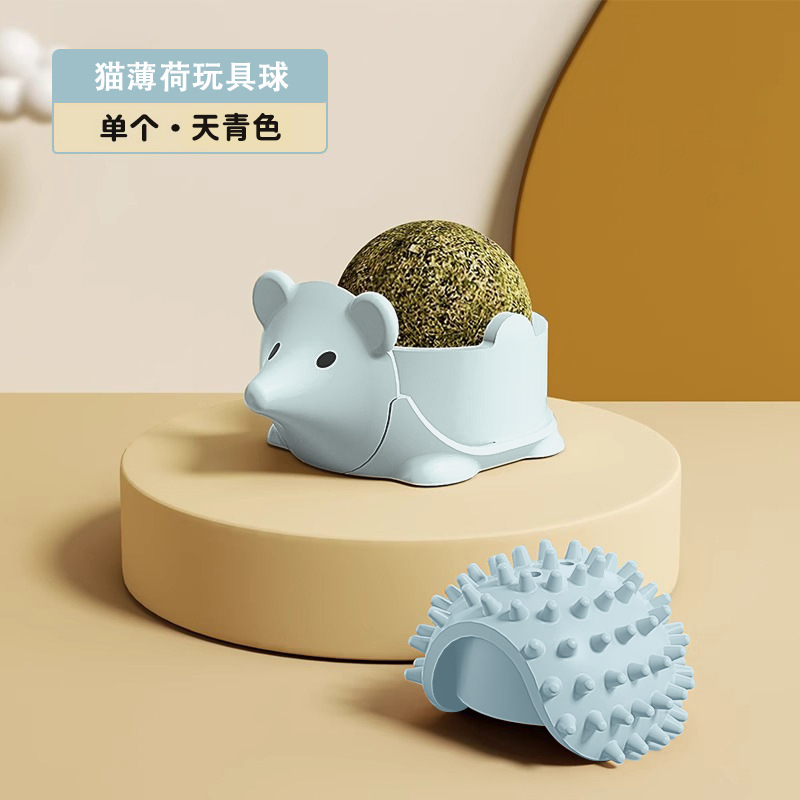 파란색