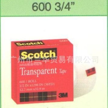 3M ˼�� 600 3/4*33m �߼�͸������ 19mm*33m