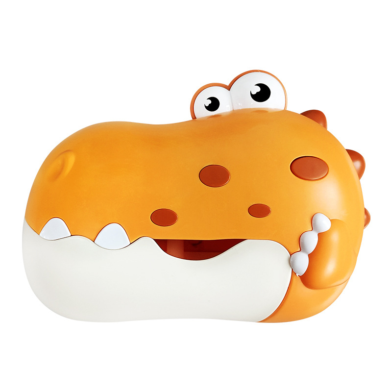 버블 공룡 [노란색/배터리 버전] 영어 컬러 박스