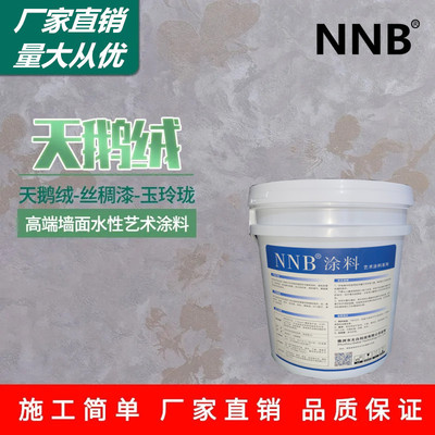 NNB Velvet Art paint Water Metal velvet silk Art coating Background wall Interior wall paint