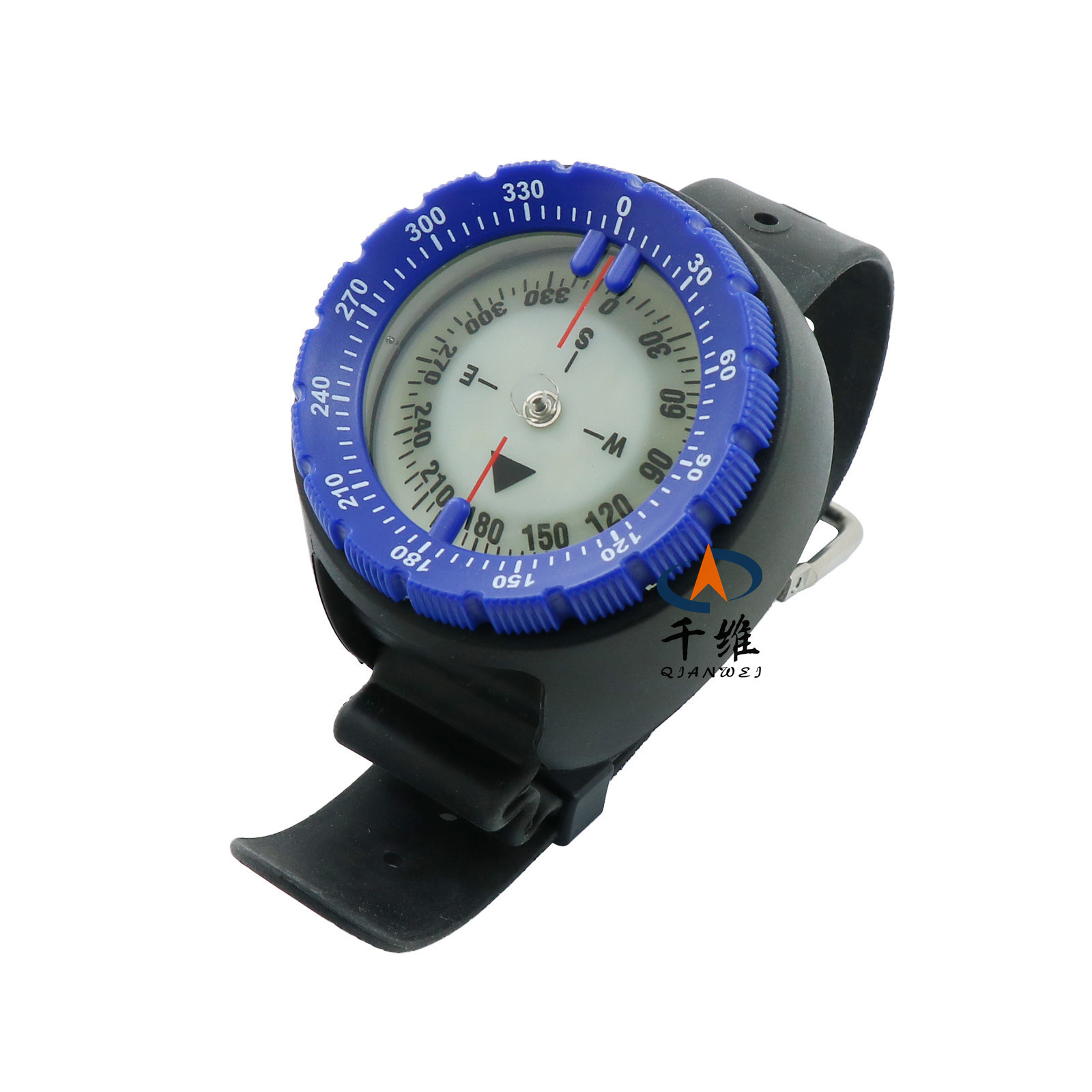 Nuevo producto sumergible fuerte magnético 50 m cuerda elástica brújula brújula brújula bajo el agua con brújula impermeable luminosa en stock