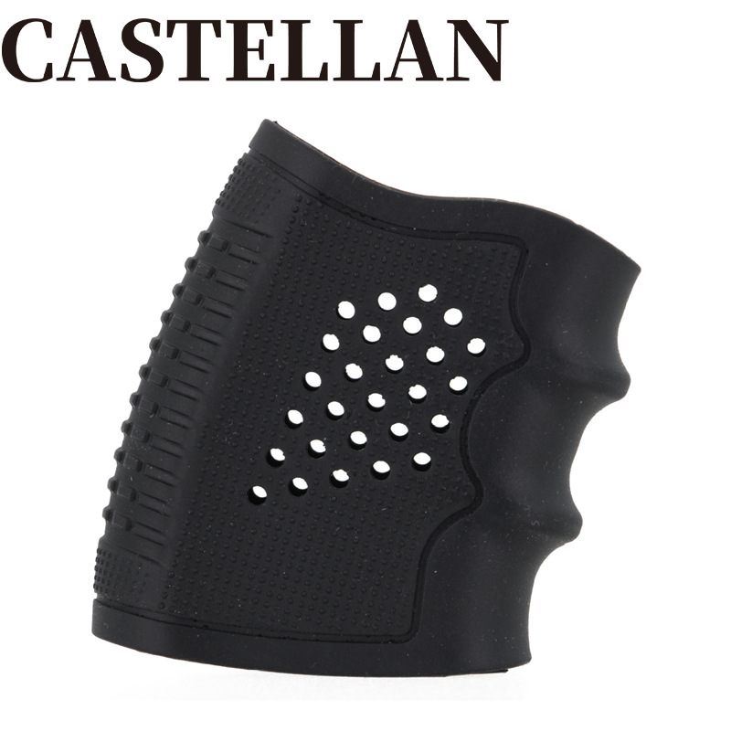 Taktikalise püstoli kiirkinnituskatte lisatarvikud Glock G19/17 pehmest kummist kate välivarustusele kaitsekate libisemisvastane käepideme kate_voghion.com