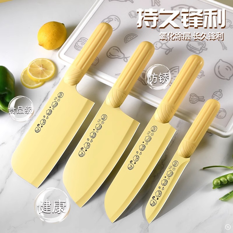Cuchillo de cocina, tablero de cocina, cocina de acero inoxidable, combinación transfronteriza, cocina doméstica mayorista, conjunto de cuchillos de venta al por mayor