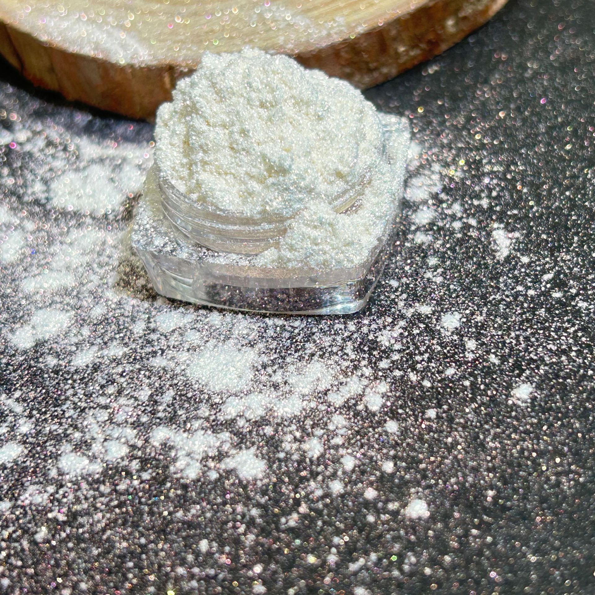 Diamond Star Powder, Glittery High-Shine Pink, Fairy Pink, Japanese and Korean Nail Art Accessories, Ins-Style Glitter Powder