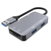One to six (USB-A to 4USB+SD+TF)
