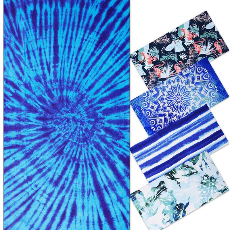 Amazon Explosive Microfiber Beach Towel Tie Dye Cool Travel Pool Towel Boho Flamingo Amazon Explosive Microfiber Beach Towel Tie Dye Cool Travel Pool Towel Boho Flamingo