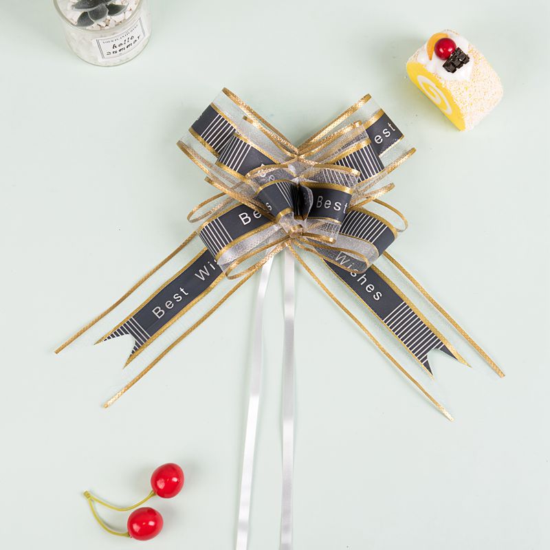 Nuevo hilo de nieve Carta Grande propuesta confesión estilo Garland boda decoración del coche embalaje regalo arco mano Garland