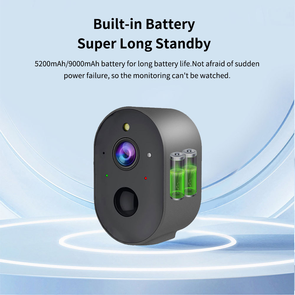 Tuya Camara 4G Security Low Power Battery Indoor Home Camera