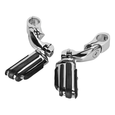 Motorcycle pedals, Glide, Road King Modified - 6-pedal-plating-large-pedal-ring-plating
