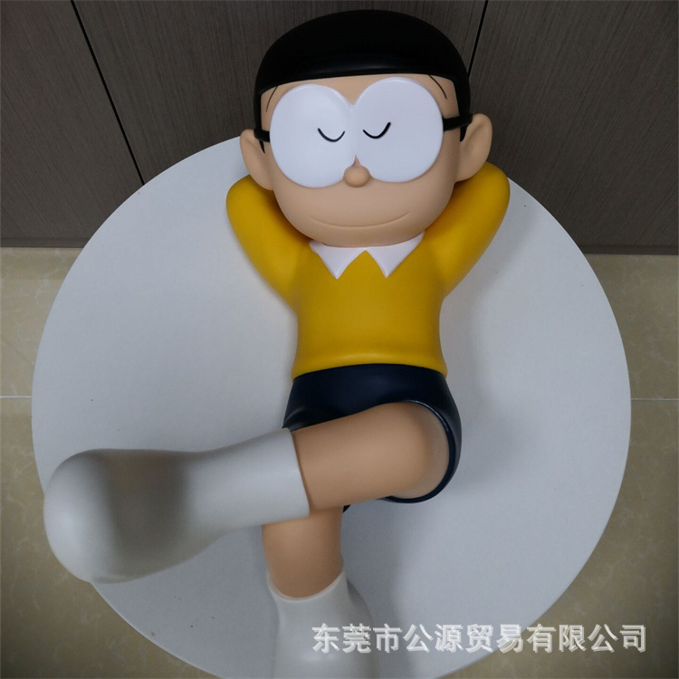 大号哆啦A梦大雄技安胖虎机器猫小叮当动漫公仔玩具手办摆件模型-阿里巴巴