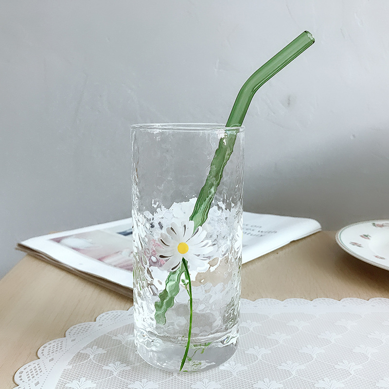 15g Weight Straw, stirring rod Kitchen and drinking utensils 1 Piece Quantity Daily Occasion Glass Material Solid Color Pattern Casual Style Casual Solid Color Glass Straw Stirring Rod 1 Piece 8