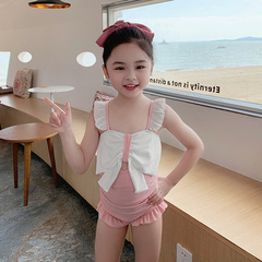 Baby Girls' One-Piece Swimsuit, Cute for Toddlers and Young Children, Swimwear with Small Straps, Wholesale Bikini for Girls