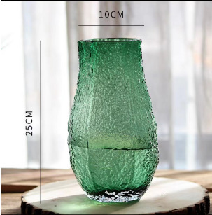 Modern Northern European style simple glass vase transparent water…
