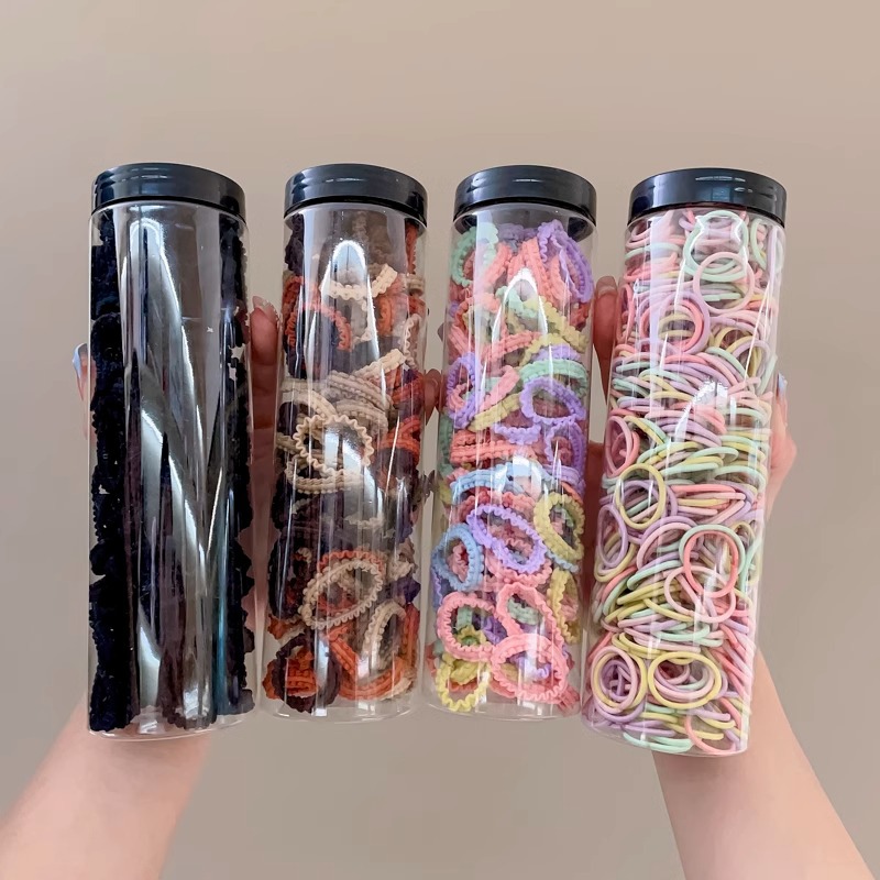 Banda de goma de los niños no lastia el pelo pequeña niña corbata pelo cuerda bebé tocado Corea del Sur chica durable alta elástico cabeza