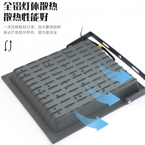 Yaming LED outdoor waterproof aluminum shell spotlight high-brightness tree lighting spotlight searchlight floodlight wholesale