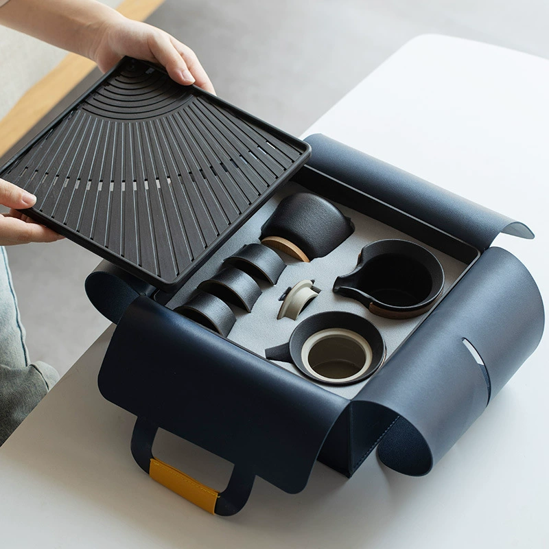 Чашка для путешествий Чайный набор для кемпинга полный комплект портативного снаряжения на открытом воздухе Daquan полевые принадлежности для кемпинга Посуда