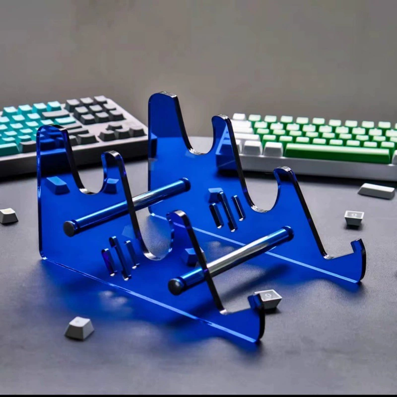 Keyboard, stand, acrylic tubing, double-layer storage system