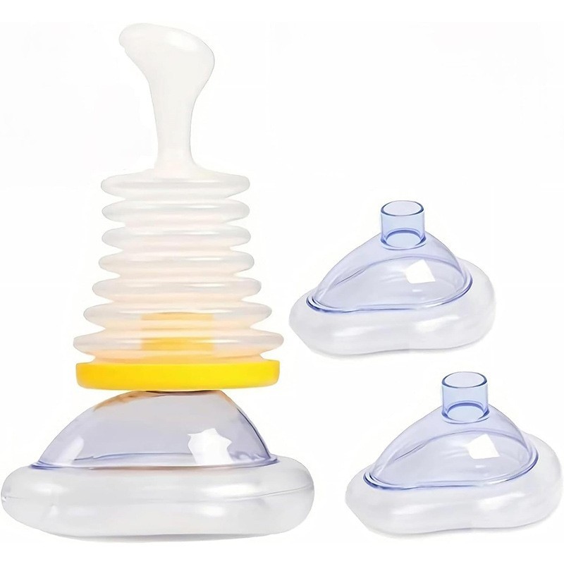 跨境出口呼吸训练器救援窒息面罩培训机构急救Breathing trainer