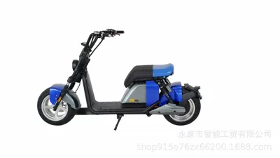 New Cross-Border Export Harley Electric Vehicle S701Eec60V Harley Motorcycle Electric Scooter Wholesale (Elektrikli motosikletlər) - blue-20ah