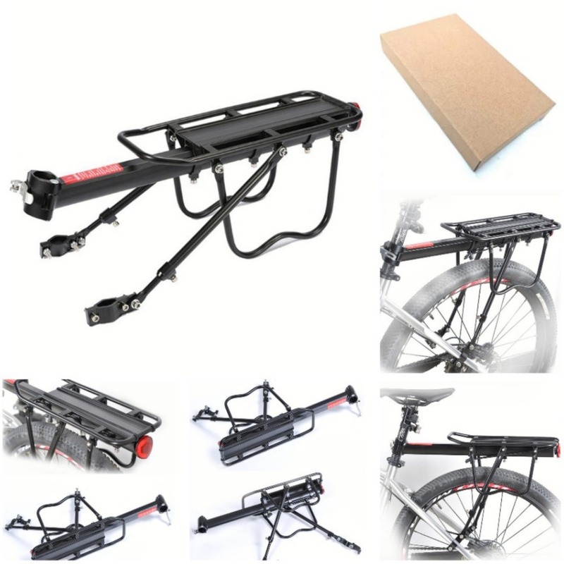 自転車リアラッククイックリリースマウンテンバイクテールラックユニバーサルリアシートラック有人荷物ラック自転車アクセサリー|undefined
