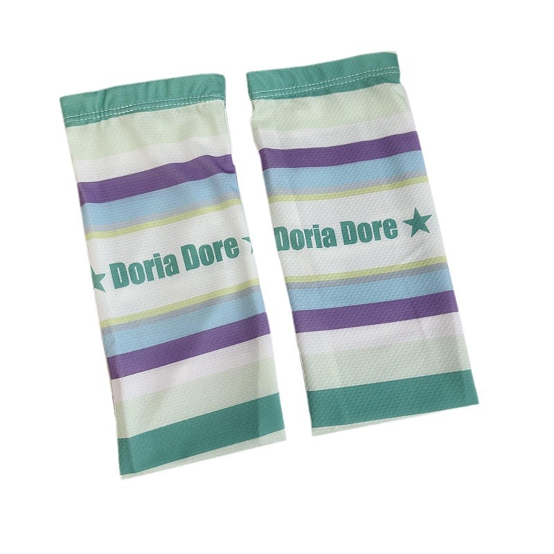 i manga rayada de protección solar para mujeres de verano nuevo suelto al aire libre protección solar manga de brazo protector solar