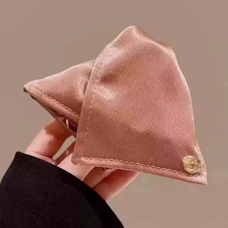 韩系三角抓夹女高级感2025新款大号鲨鱼夹子饱满后脑勺发夹发饰品|undefined