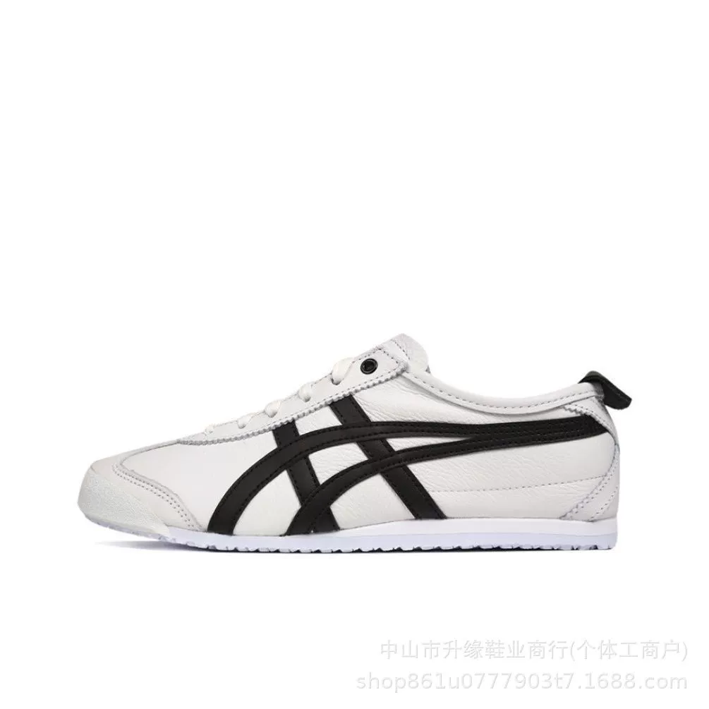 Кроссовки Onitsuka Tiger Mexico 66, двуслойная коровья кожа, повседневный унисекс дизайн