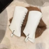 White shoe covers