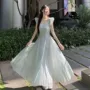 法式夏季新款显瘦长裙