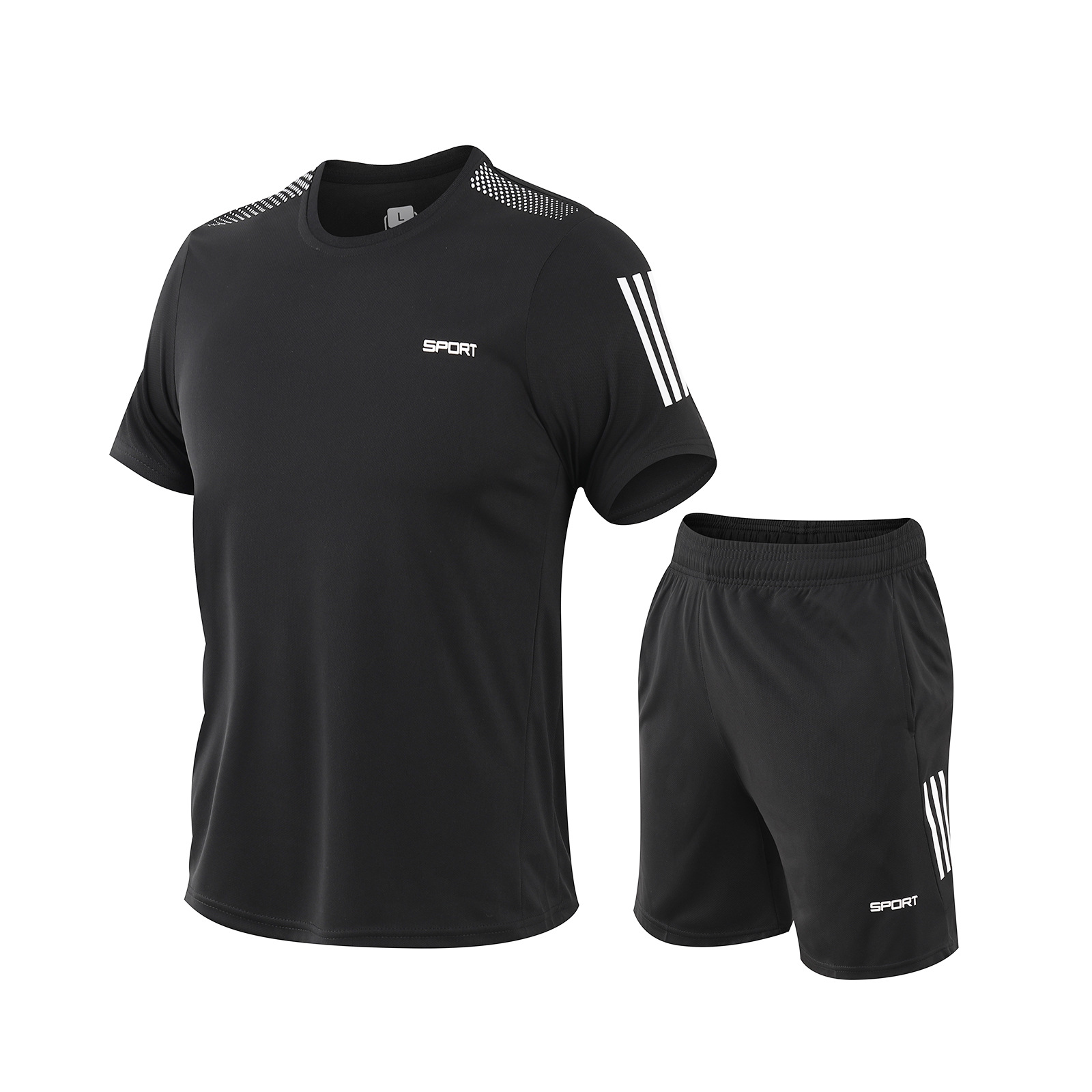 Venta directa de fábrica verano nuevo estilo de manga corta para hombres y mujeres ropa deportiva para correr, camiseta de fitness, ropa de entrenamiento de secado rápido transpirable