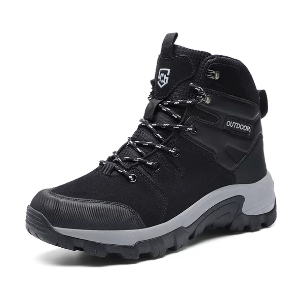A23 Men's Shoes High-top Hiking Shoes Winter Outdoor Tooling Boots Thick-soled Waterproof Non-slip Hiking Cross-country Shoes Tactical Boots