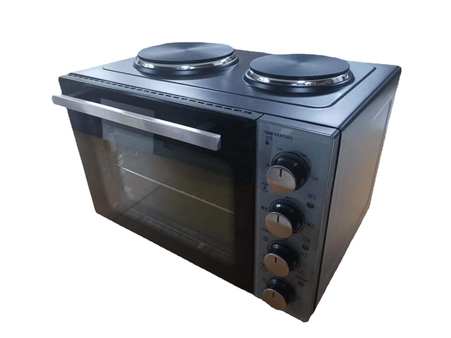 35L horno europeo hogar doble estufa de gran capacidad A13 horno de convección multifuncional CE fábrica personalizada