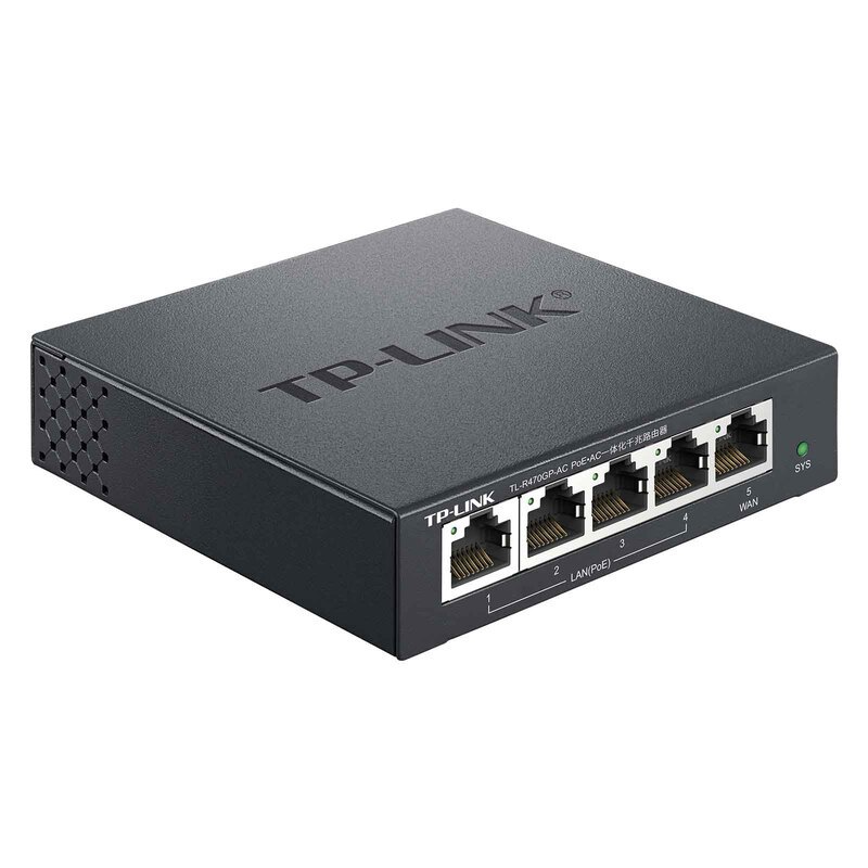 TP-LINKPOE Router AC Management Switch Gigabit Enterprise Hotel TL-R470GP Enterprise Dedicated