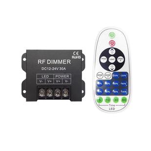 23-key RF remote control dimmer monochrome controller RF dimming controller iron shell timing controller 12-24V