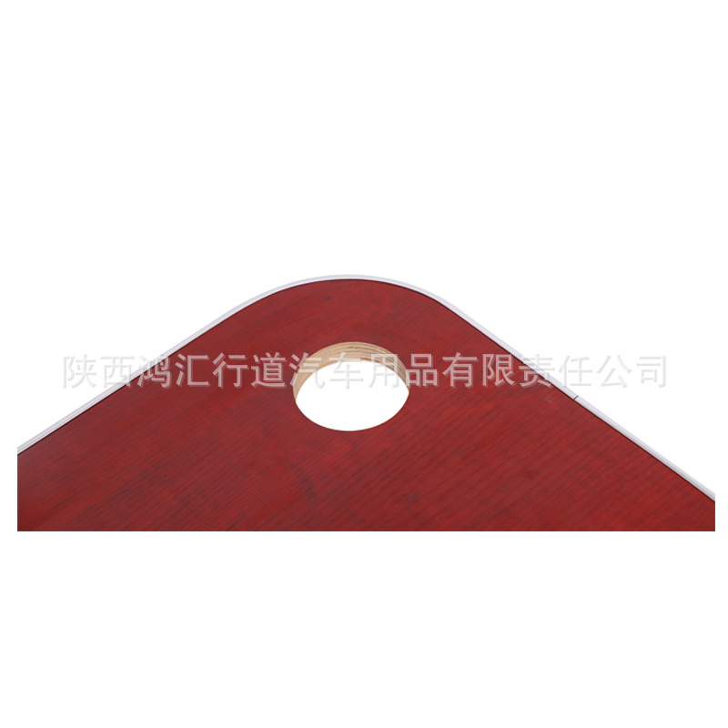 RV Solid Wood Table Board Aluminum Edge Table Camper Car Dining Table Various Colors Business Car Dining Table Table with Cup Holder
