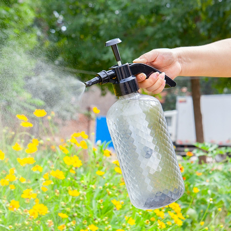 Прозрачный распылитель для полива растений, небольшой распылитель для дезинфекции и профилактики эпидемий, пластиковый распылитель 2 л, экономия труда при садоводстве