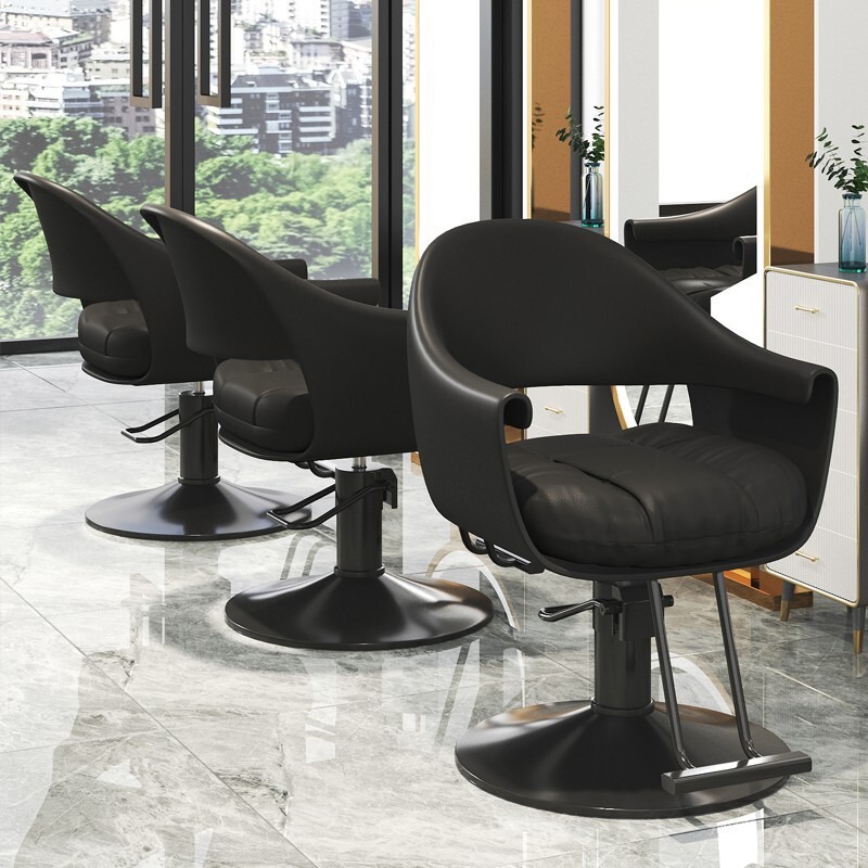 メーカー卸売り美髪椅子昇降回転ファッションカットシートパーマ染め椅子ヘアサロン専用理髪店椅子|undefined