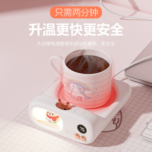New cute pet warm coaster constant temperature coaster usb office home smart heating thermal pad gift wholesale