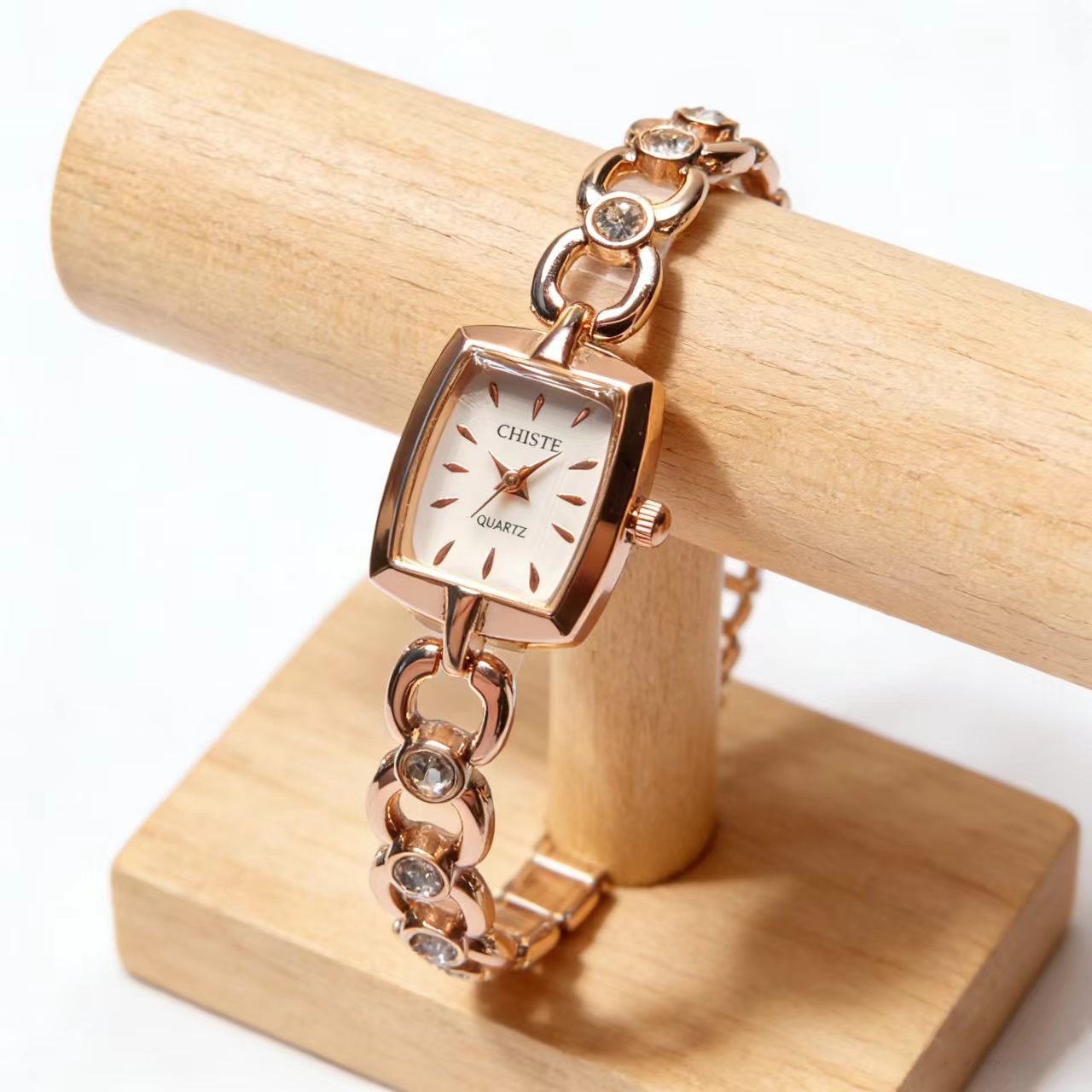 Square quartz elegant bracelet